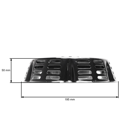 Kompletny rozrusznik do silników Zongshen 177F 9,0 KM (OEM 100007386-0005)