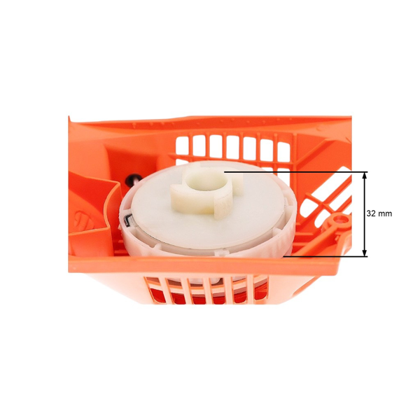 Kompletny rozrusznik Easy Start do chińskich pił łańcuchowych i pił z rynku hobbystycznego o pojemności silnika 45 cm3 - 58 cm3