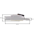 Kompletny rozrusznik HS PARTS do pił łańcuchowych Stihl MS170 2-MIX MS180 2-MIX (OEM 11300801807 11300802110)