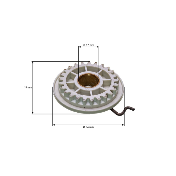 Kompletny ślimak pompy olejowej do pił łańcuchowych Stihl 084 088 MS780 MS880 (OEM 11246407512)