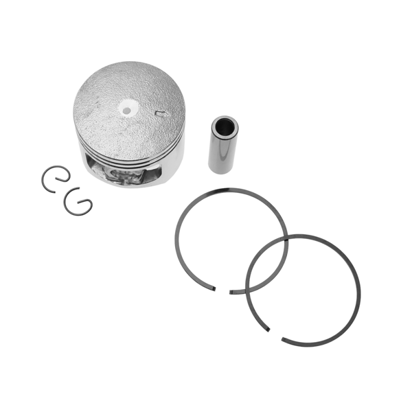 Kompletny tłok 45,2 mm do pił łańcuchowych przeznaczonych na rynek chiński i hobbystyczny, z silnikiem o pojemności 58 cm3