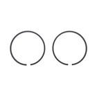 Kompletny tłok do kosiarek Stihl FS120 2 - MIX 35 mm (41340201221)