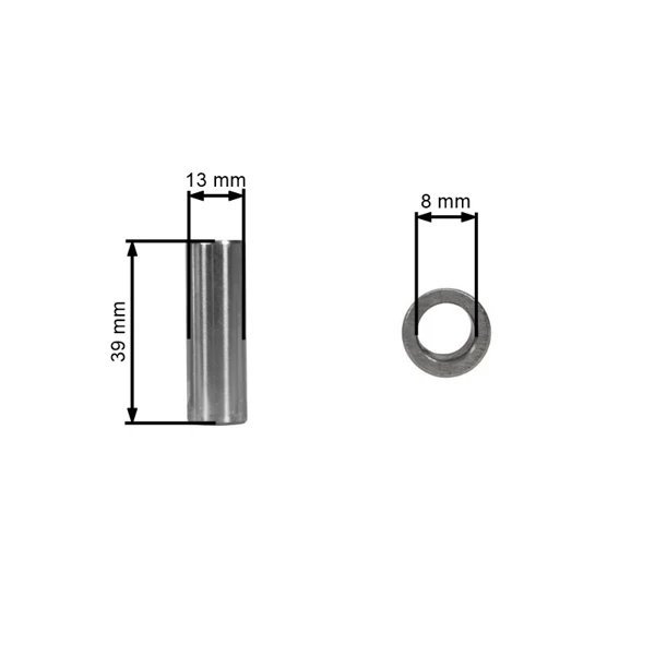 Kompletny tłok HS PARTS do pił łańcuchowych Husqvarna Partner K1250 K1260 3120 3122 60 mm (OEM 501894103)