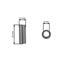 Kompletny tłok HS PARTS do piły łańcuchowej Stihl 066 MS660 54 mm (OEM 11220302005)