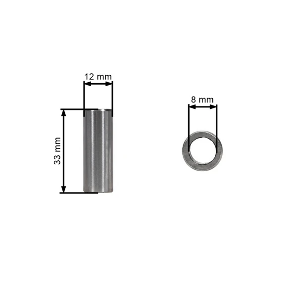 Kompletny tłok HS PARTS do wyrzynarek i pił łańcuchowych Husqvarna 66 268 268K 50 mm (OEM 503448371 544223903)