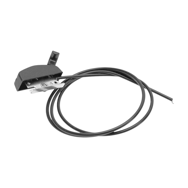 Kompletny uniwersalny kabel gazowy ze stalowym sterownikiem do kosiarek silnikowych o wymiarach 1800 mm x 1750 mm