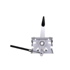 Kompletny uniwersalny kabel gazowy ze sterownikiem stalowym do kosiarek spalinowych i traktorków ogrodowych o wymiarach 1600 mm x 1550 mm