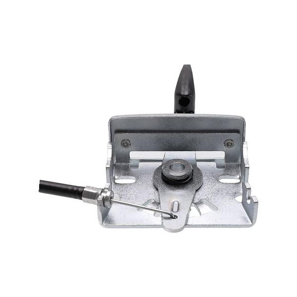 Kompletny uniwersalny kabel gazowy ze sterownikiem stalowym do kosiarek spalinowych i traktorków ogrodowych o wymiarach 1600 mm x 1550 mm