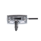 Kompletny uniwersalny kabel gazowy ze sterownikiem stalowym do kosiarek spalinowych i traktorków ogrodowych o wymiarach 1600 mm x 1550 mm