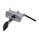 Kompletny uniwersalny kabel gazowy ze sterownikiem stalowym do kosiarek spalinowych i traktorków ogrodowych o wymiarach 1600 mm x 1550 mm