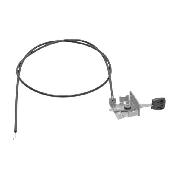 Kompletny uniwersalny kabel gazowy ze sterownikiem stalowym do kosiarek spalinowych i traktorków ogrodowych o wymiarach 1600 mm x 1550 mm