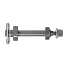 Kompletny wał trzpienia 175 mm do ciągników ogrodowych Husqvarna McCulloch Jonsered (OEM 580854701 587126105 580856001)