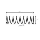 Kompletny zestaw rozrusznika do silników Honda GX
