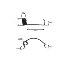 Kompletny zestaw rozrusznika do silników Honda GX110 GX120 GX160 GX200