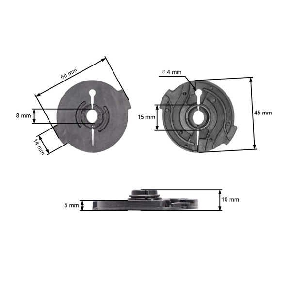 Kompletny zestaw zatrzasku rozrusznika z osłoną do silników Briggs & Stratton Sprint Classic Quattro 3,0–6,0 KM (OEM 281503 281505 492333 692299)