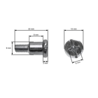 Kompletny zestaw zatrzasku rozrusznika z osłoną do silników Briggs & Stratton Sprint Classic Quattro 3,0–6,0 KM (OEM 281503 281505 492333 692299)