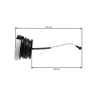 Korek zbiornika HS PARTS duży do pił łańcuchowych Stihl MS181 MS200 MS210 MS231 MS250 MS270 MS290 MS361 MS362 MS460 MS880 FS240 FS260C BG55 (OEM 00003500533)