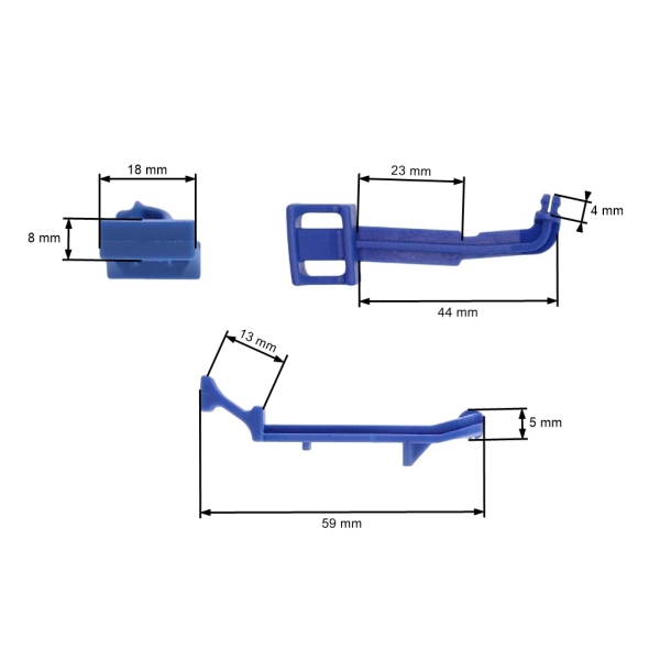 Łącznik dławika do pił łańcuchowych Husqvarna 340 345 346XP 350 351 353 Jonsered 2141 2145 2149 CS2145 CS2150 CS2153 (OEM 503869601)