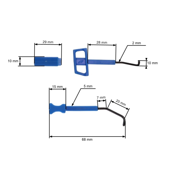 Łącznik dławika do pił łańcuchowych Husqvarna 395XP (OEM 537018301)