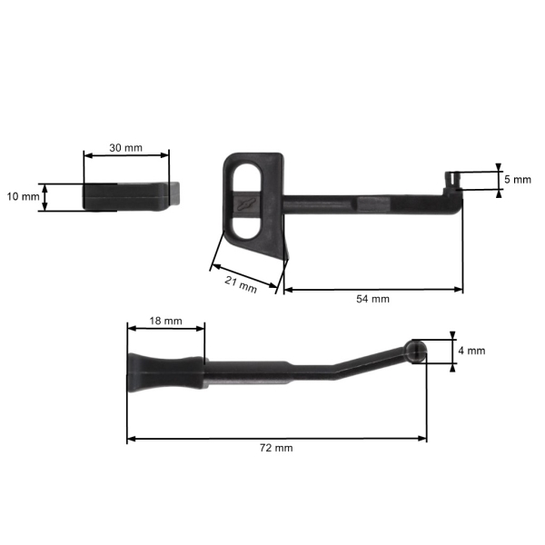 Łącznik dławika do pił łańcuchowych i wyrzynarek Husqvarna 61 66 181 266 268 272 281 288 XP 268K 272K (OEM 501527902)