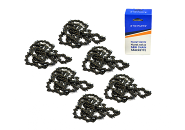 Łańcuch tnący HS PARTS .325" .058" (1,5 mm) 72 ogniwa Ząb kwadratowy 5+1 bezpłatny dla Husqvarna 36 40 42 45 51 55 240 242 254 257 262 338XPT 340 345 346 351 353 359 435 445 450 455 460