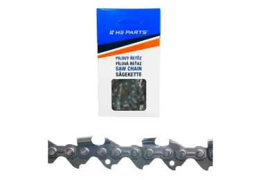Łańcuch tnący szablastej HS PARTS .325" .058" (1,5 mm) 76 ogniw Okrągły ząb do deskowania i deskowania Pasuje do Husqvarna 36 40 42 45 51 55 240 242 254 257 262 338XPT 340 345 346 351 353 359 435 445 450 455 460