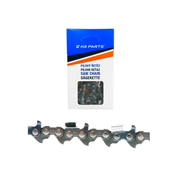 Łańcuch tnący wzdłużnej HS PARTS 3/8" .058" (1,5 mm) 56 ogniw, okrągły ząb do wykonywania desek i desek, odpowiedni do Husqvarna 51 55 268 346XP 353 357 359 372 455 460 560XP