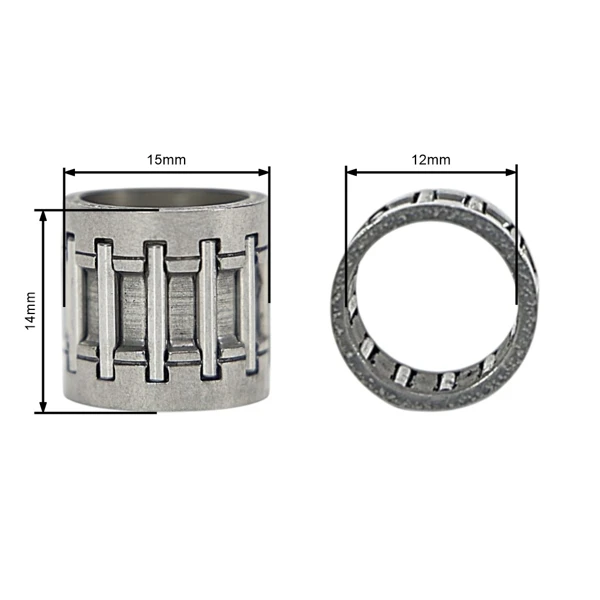 Łańcuchowe łożysko igiełkowe 15 mm x 14 mm x 11 mm do chińskich pił łańcuchowych Pojemność silnika 45 cm3 52 cm3 58 cm3