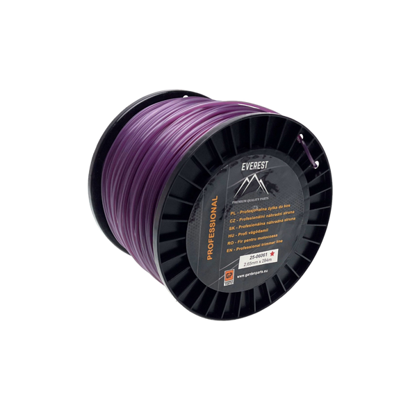 Linka tnąca HS Parts do kos spalinowych w kształcie gwiazdy 2,65 mm x 248 m