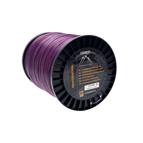 Linka tnąca HS Parts do kos spalinowych w kształcie gwiazdy 2,65 mm x 474 m