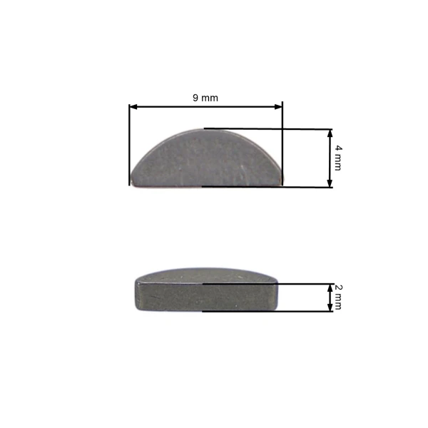 Łopatka Koło magnesowea 2 mm x 3,7 mm do pilarek i wyrzynarek Stihl 026 028 036 048 MS200 MS260 MS660 FS160 BR340 TS800 FS420 SR400 (OEM 11200368500)