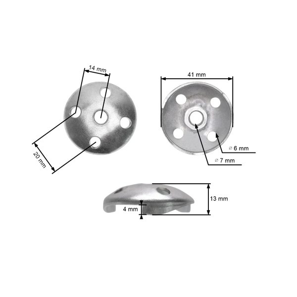 Łożysko oporowe rozrusznika do silników Honda GX25 GX35 UMK (OEM 28451Z0H003 28451-Z0H-003)