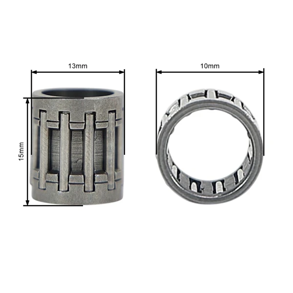 Łożysko tłokowe igiełkowe 10 mm x 13 mm x 15,5 mm do chińskich kos do zarośli o pojemności 43 cm3 i kos do zarośli Hobby Market