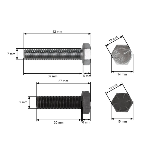 Mandrela noża kosiarki do ciągników ogrodowych Husqvarna Jonsered Partner McCulloch Craftsman Poulan (OEM 532130794 130794)