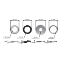 Mandrela noża kosiarki do ciągników ogrodowych Husqvarna Jonsered Partner McCulloch Craftsman Poulan (OEM 532130794 130794)