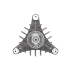 Mandrela noża kosiarki do ciągników ogrodowych Husqvarna Jonsered Partner McCulloch Craftsman Poulan (OEM 532130794 130794)