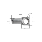 Napinacz łańcucha do chińskich pił łańcuchowych oraz pił z marketów hobbystycznych z silnikiem 38cc