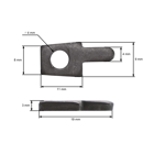 Napinacz łańcucha do piły łańcuchowej o pojemności silnika 38 cm3