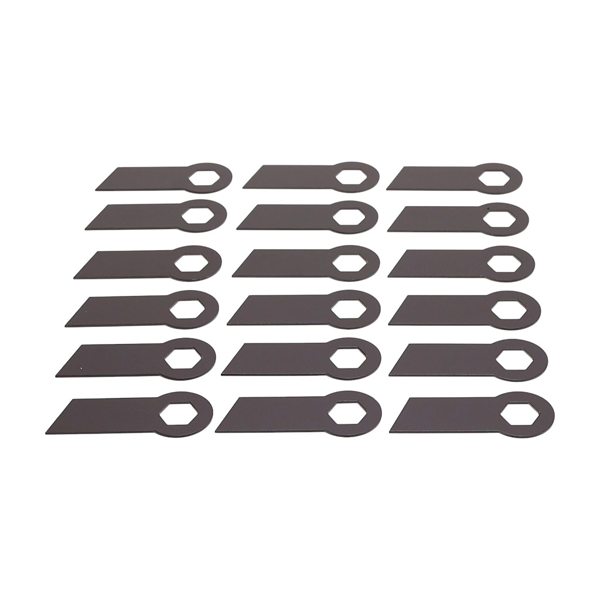 Nóż 9,3 cm (4") 18 szt. do wertykulatorów Castorama Hecht 5654