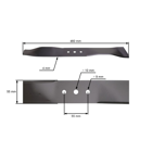 Nóż do mulczowania 46 cm (18") do kosiarek silnikowych Stiga Castel Garden