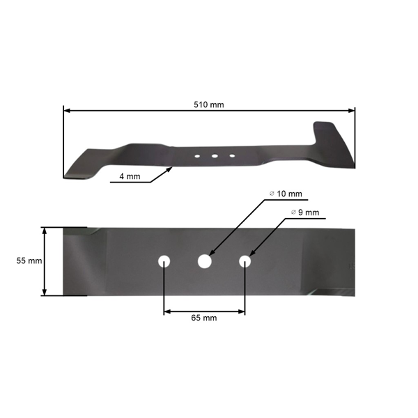 Nóż kosiarki 51 cm (20