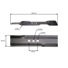 Nóż kosiarki 53 cm (21") do kosiarek John Deere Sabre (OEM GC00032 GC00344)