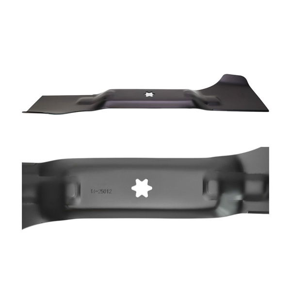 Nóż kosiarki 54 cm (21"), lewy do traktorów ogrodowych MTD Efco Oleo-Mac Cub Cadet Bolens Gutbrod Motec Yardman Fleurelle (OEM 742-04081 742-04025A 742-04025 742-0671)