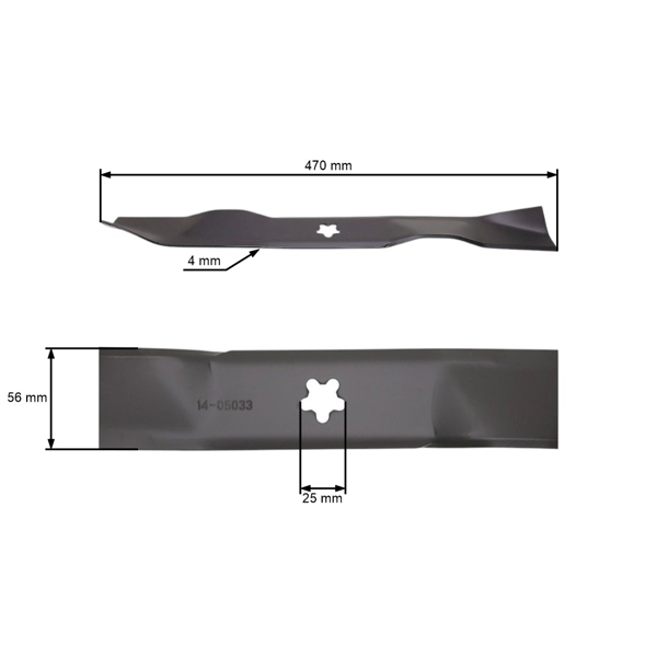 Nóż tnący 53 cm (21") do pił łańcuchowych Husqvarna Partner McCulloch Poulan Jonsered AYP Craftsman (OEM 532406712 532165833 532175052 539112787)
