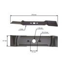 Nóż tnący do kosiarki akumulatorowej Stihl RMA339 37 cm (63207020140)