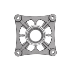 Obudowa adaptera trzpienia do ciągników ogrodowych Husqvarna Jonsered McCulloch (OEM 581650801 581650501)