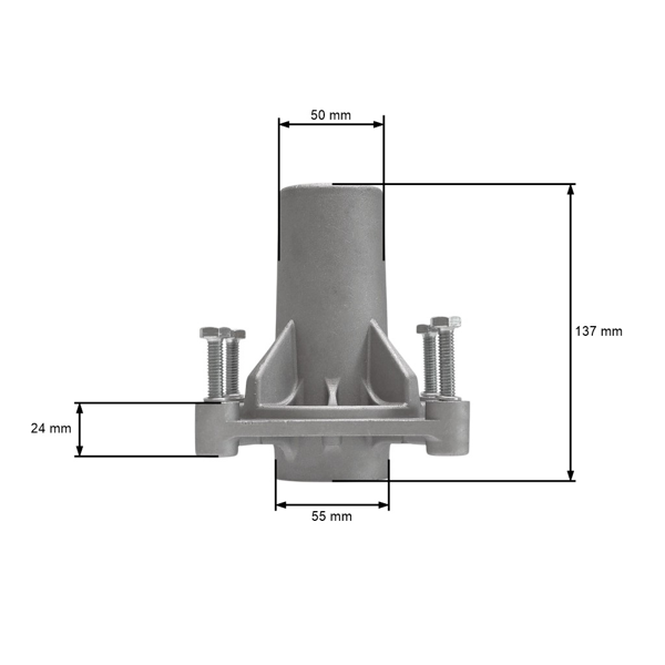 Obudowa adaptera trzpienia do ciągników ogrodowych Husqvarna Jonsered Partner McCulloch Craftsman Poulan (OEM 532187281)
