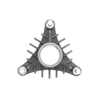 Obudowa adaptera trzpienia do ciągników ogrodowych Husqvarna Jonsered Partner McCulloch Rally VIKING Craftsman Poulan (OEM 6109 004 2010 532128774)