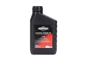 Olej silnikowy Briggs & Stratton 4T 0,6 L SAE 30 do kosiarek spalinowych traktorów i innego sprzętu ogrodniczego (OEM 100005E)