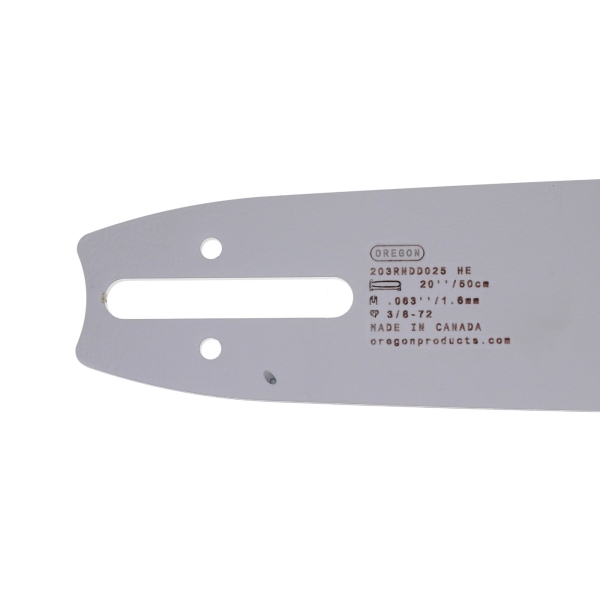 Oregon Prowadnica 203RNDD025 20" (50 cm) 3/8" .063" (1,6 mm) + 2 x HS PARTS Łańcuch tnący 72 ogniwa do Stihl 029 031 032 034 041 042 036 044 048 056 066 MS290 MS310 MS360 MS361 MS362 MS391 MS440 MS441 MS462 MS460 MS640 MS650 MS660 MS500i